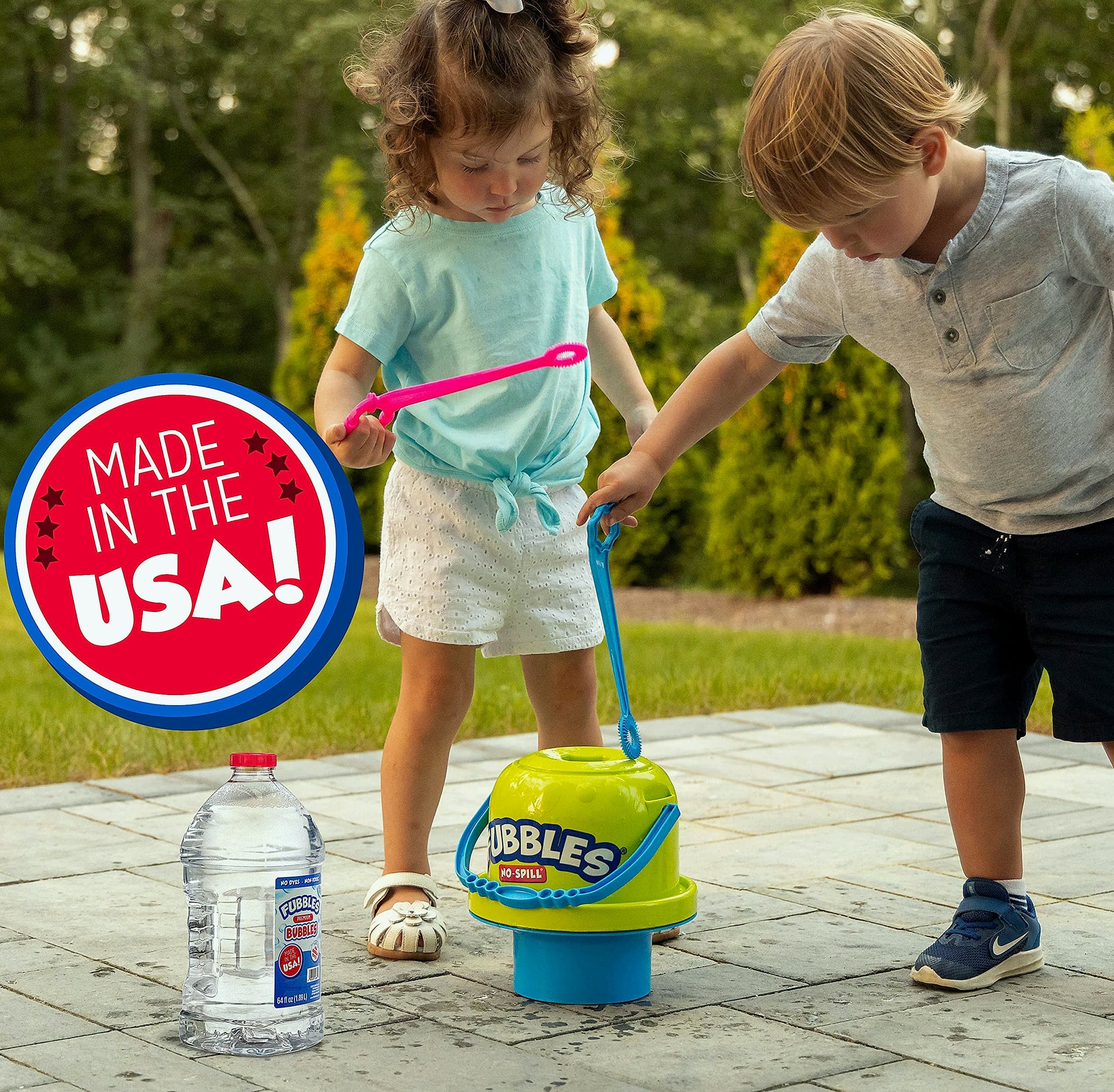 Little Kids Fubbles 64oz Bubble Solution Refill