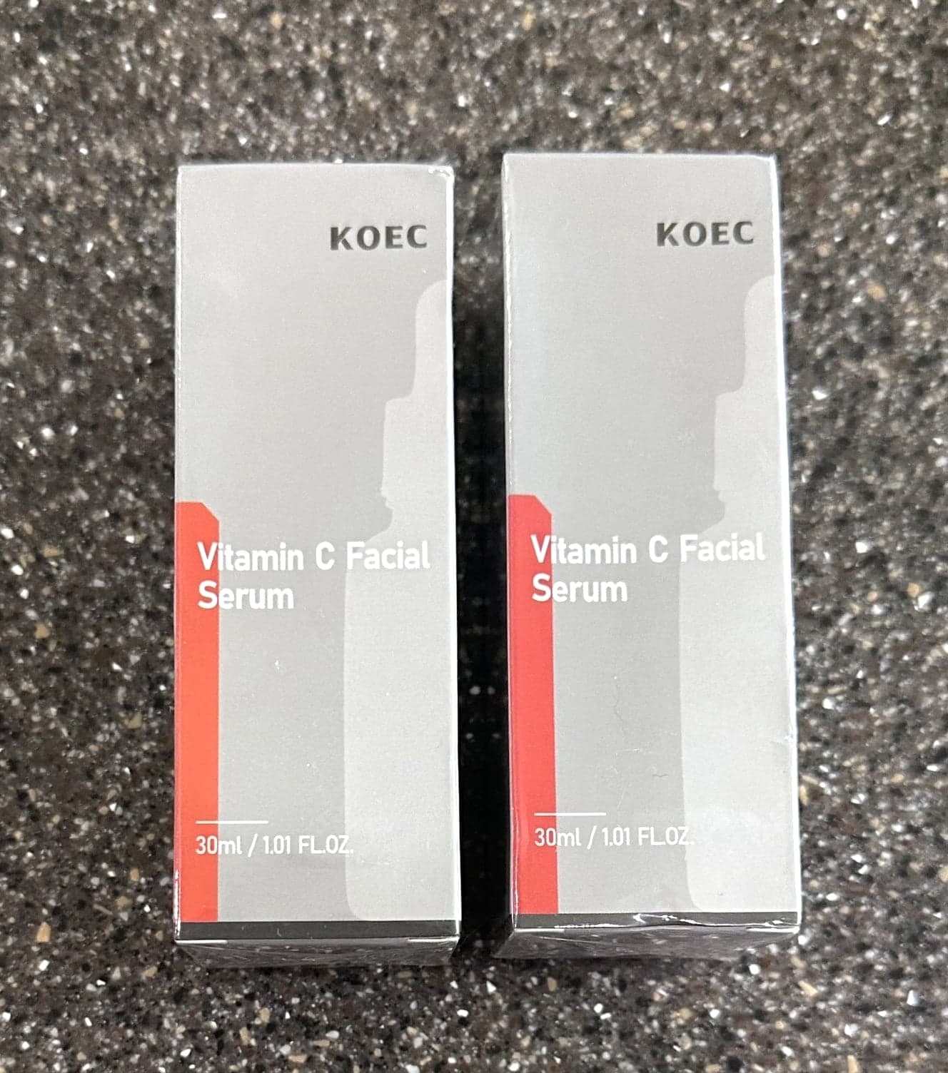 2 x KOEC Vitamin C Facial Serum, 30ml / 1.01oz Each - New Sealed Exp 10/29