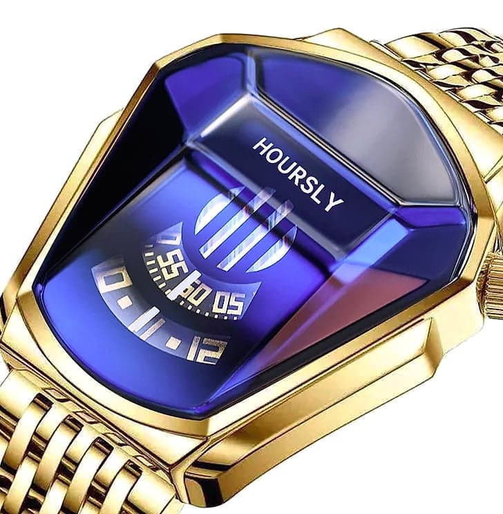 M.A.W Men's Stainless Steel Sports Quartz Watch
