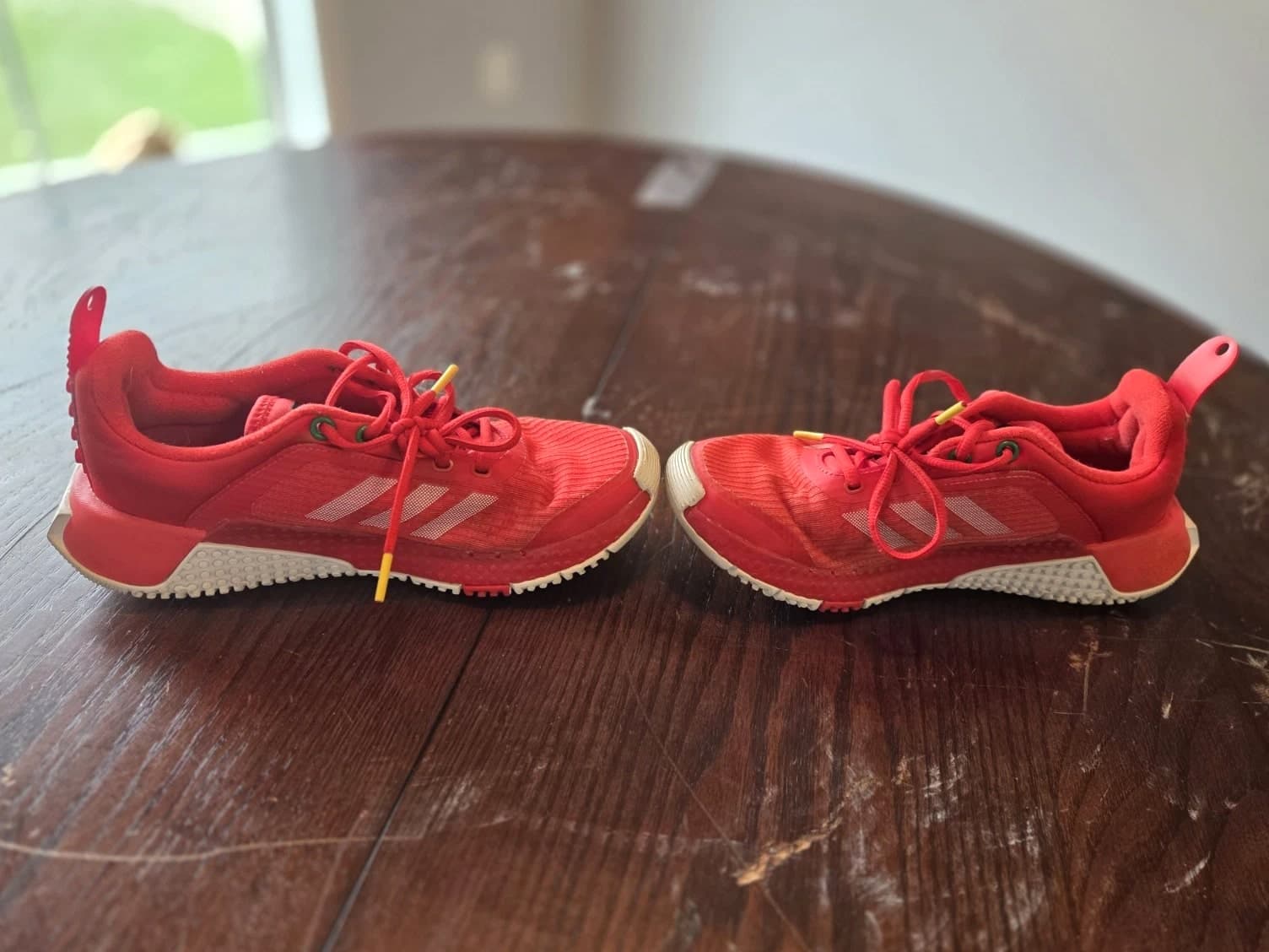 Adidas Lego Primeblue Shoes Size 5 Red Lvl029002 June 2021