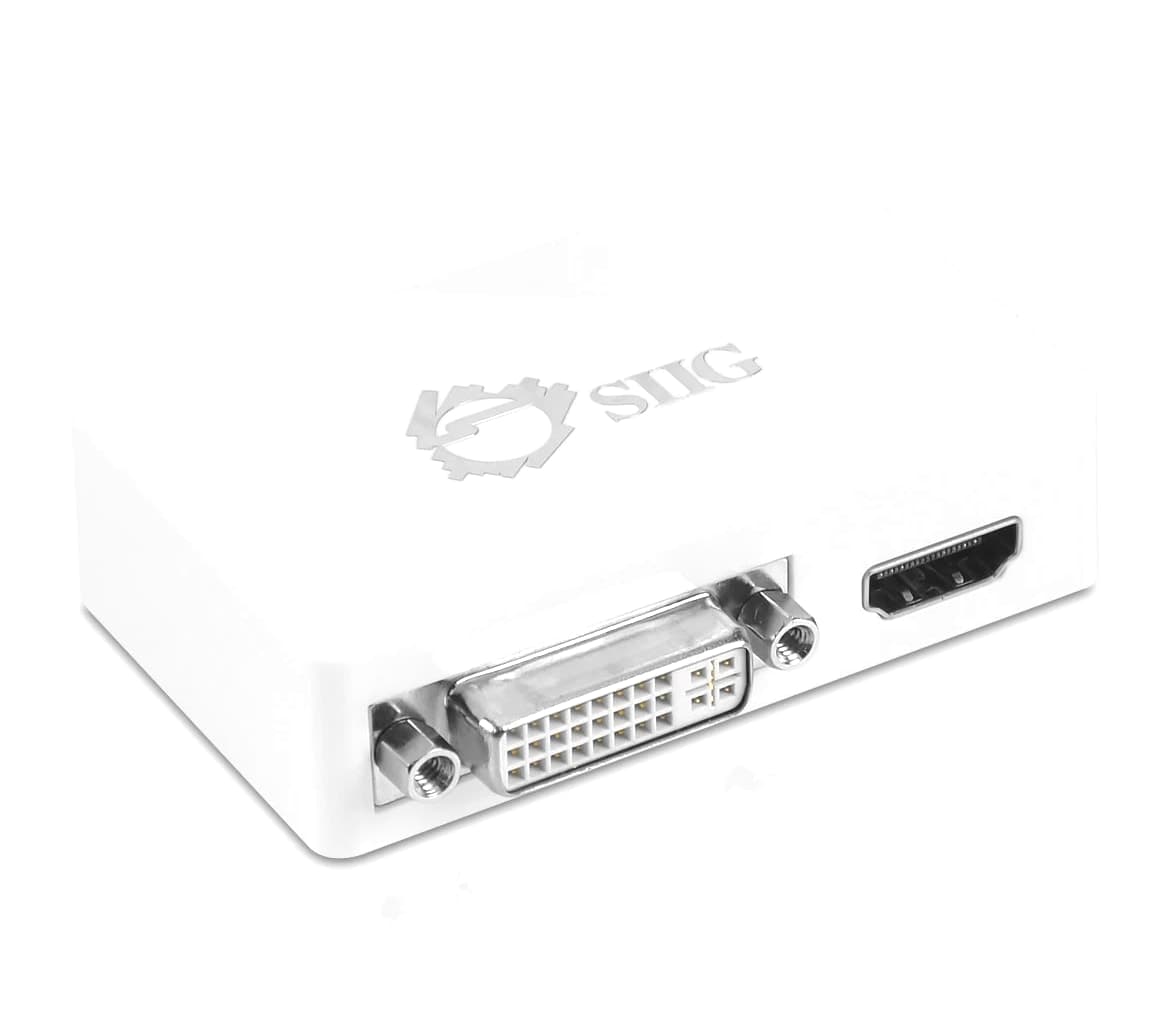 SIIG USB 3.0 to HDMI + DVI Simultaneous Dual Display Adapter For Mac & Windows