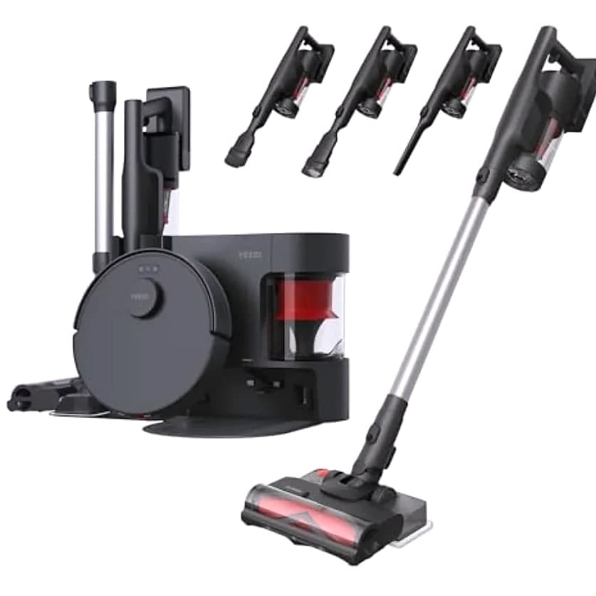 SHXI C12 Combo cordless stick vacuum with robot mopping