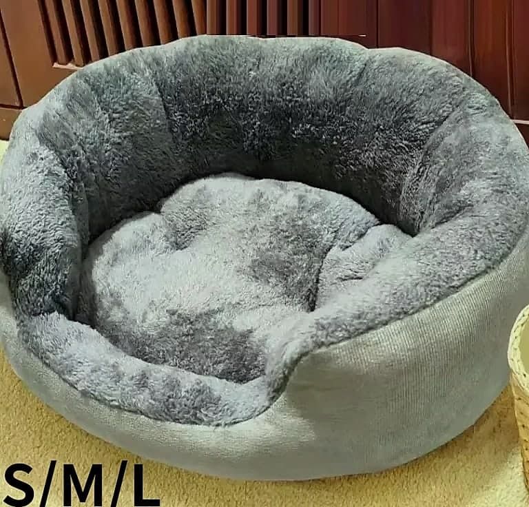 Soft Warm Dog Bed Basket for Medium Large Dogs Cat House