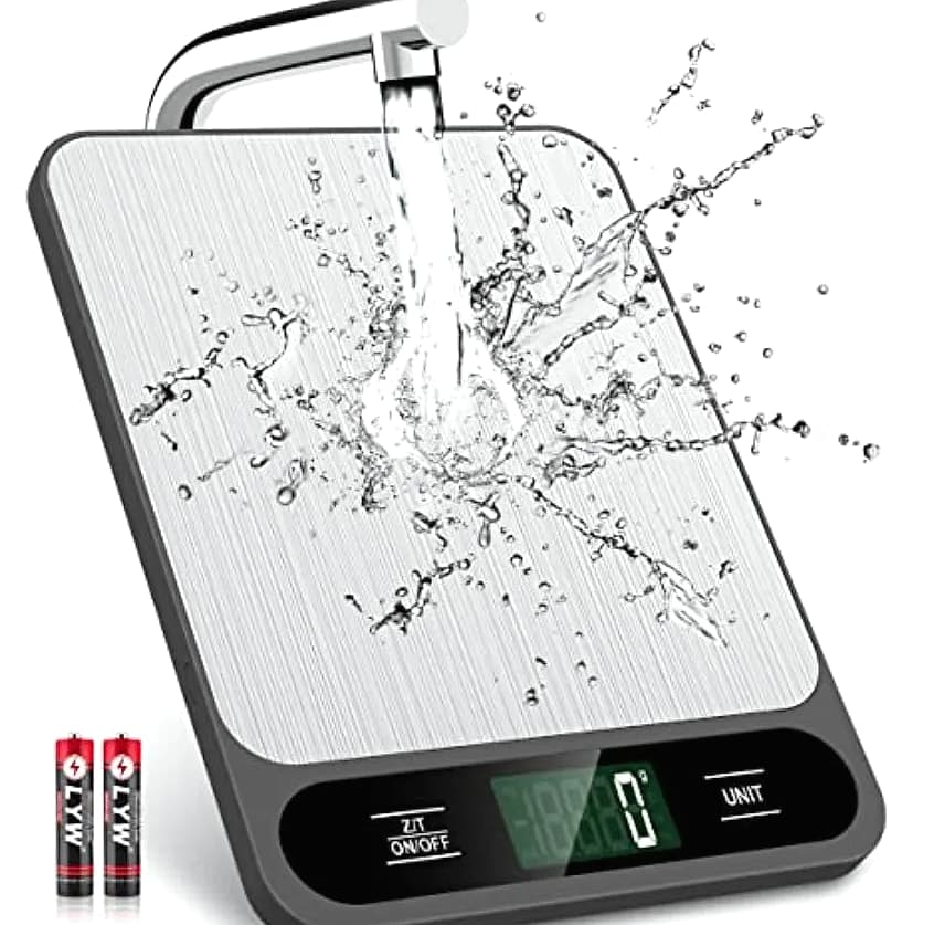 Digital Kitchen Scale 10kg 22lb with Tare Function