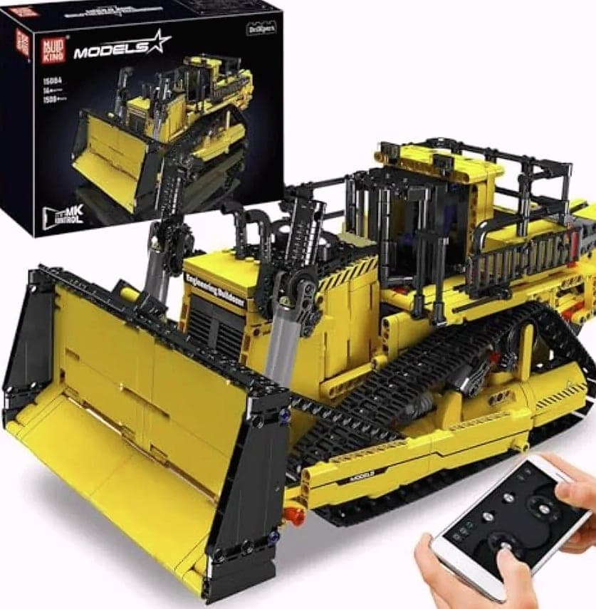 Mould King Bulldozer RC Building Set with App Control