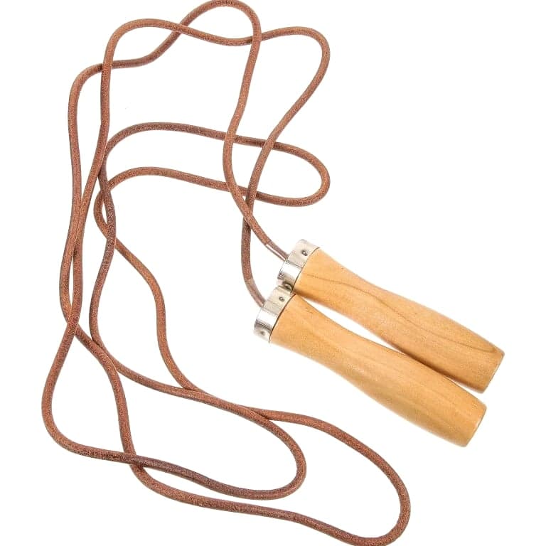 Jump rope exercise equipment, wooden handle, suitable for indoor and outdoor use