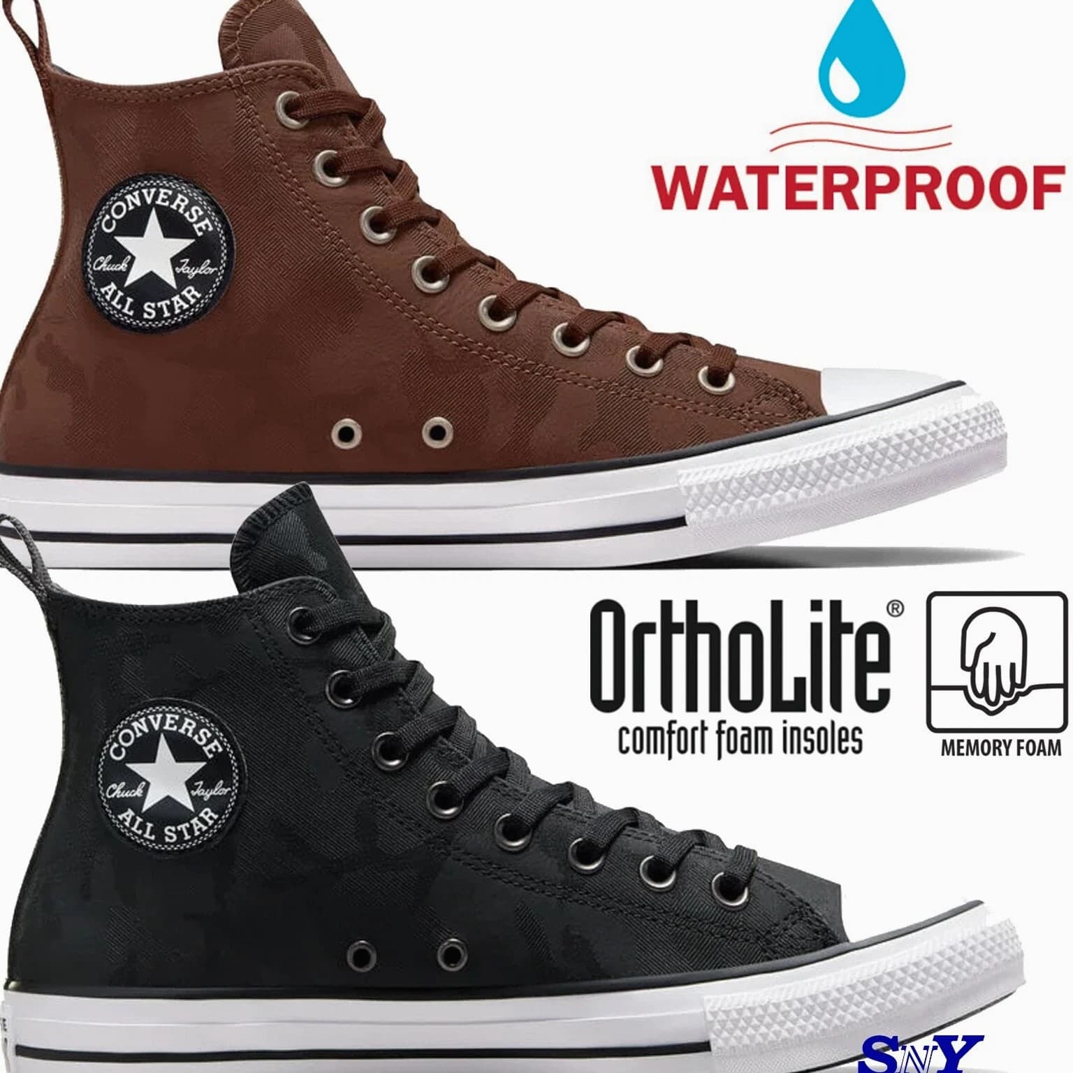 CONVERSE Men's Chuck Taylor All Star TecTuff Waterproof Shoes Sneakers NEW