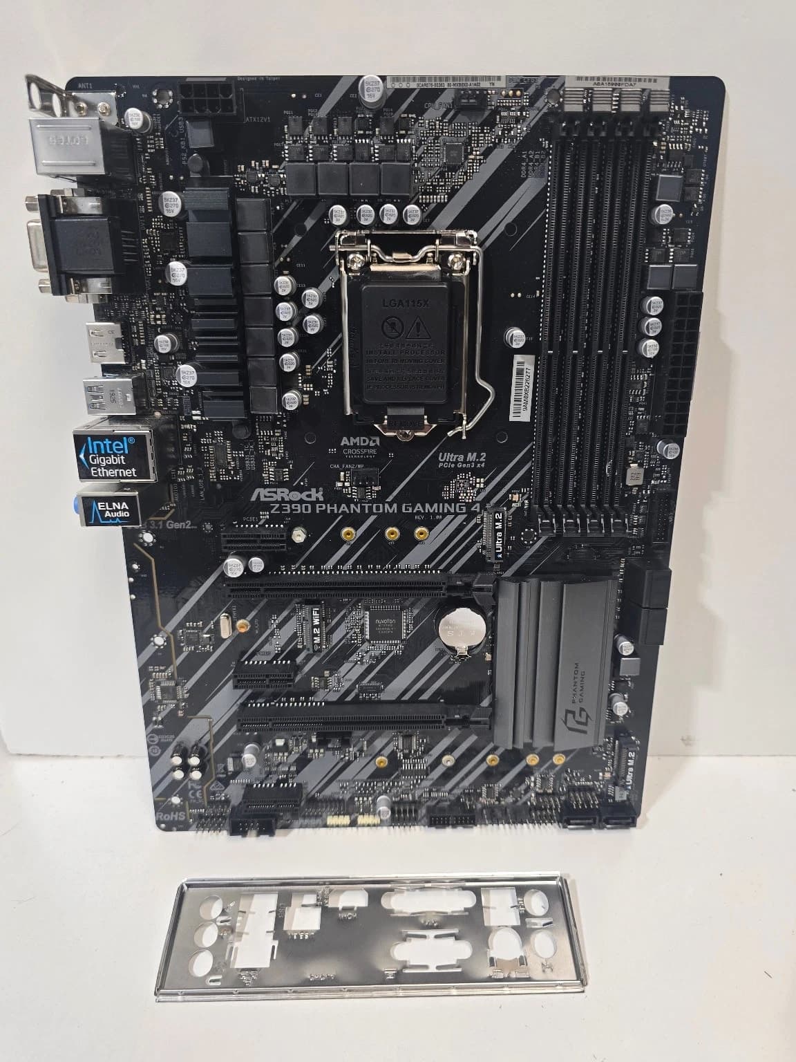 ASRock Phantom Gaming 4 ATX Motherboard (FL)