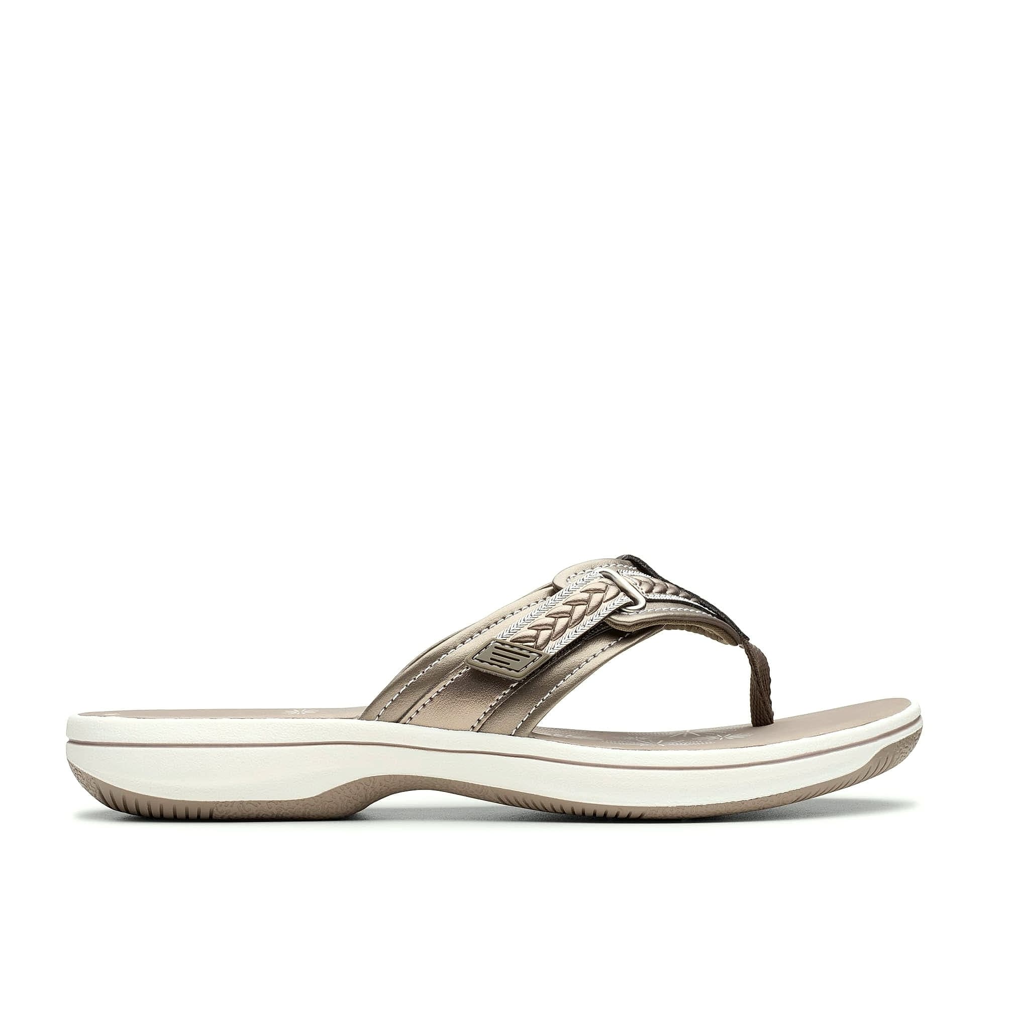 Clarks Women's Breezey Sun Sandal with Cloudstepper Comfort