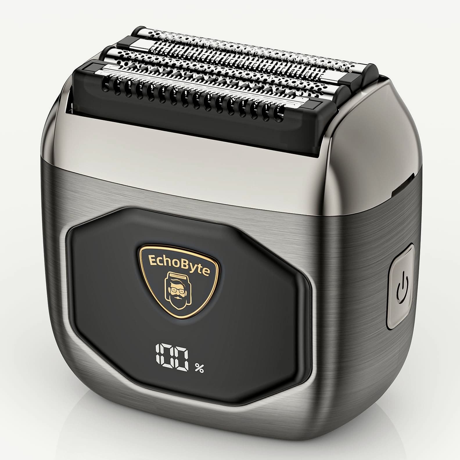 EchoByte 4-Blade Foil Shaver for Men, IPX7 Waterproof Electric Razor