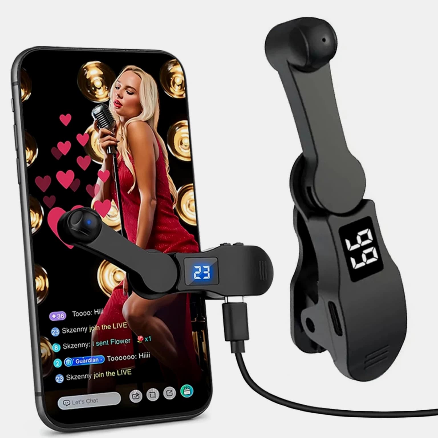 Digital Auto Screen Clicker for Smart Phone Apps Video Streaming Gadget