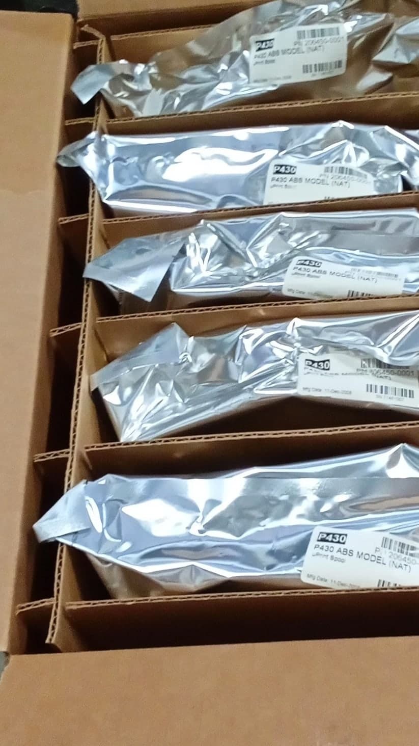 uPrint P430 Qty. 5 White New PN 345-10005 3D Printer Filament Spools