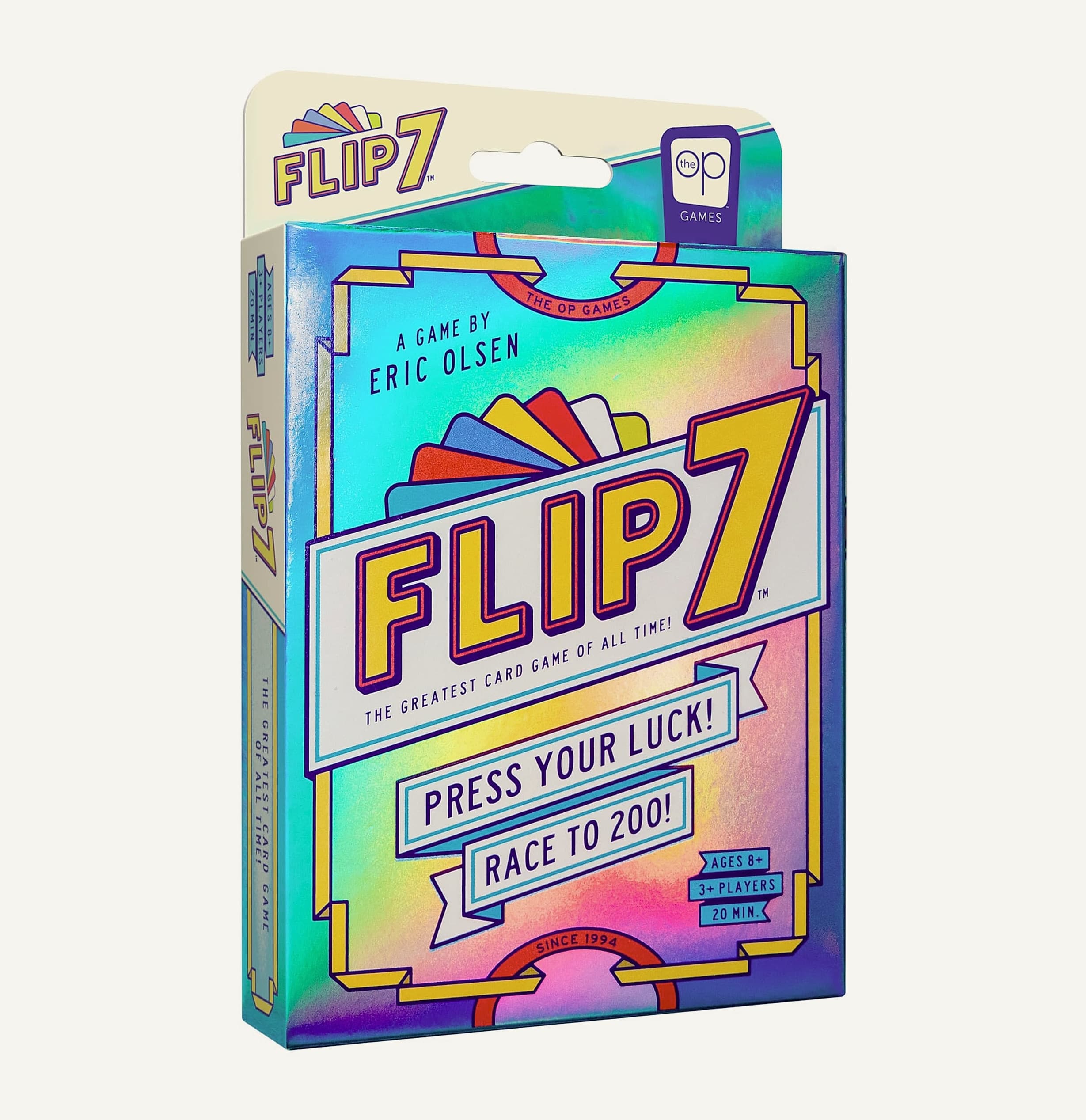 USAOPOLY Flip 7 Card Game for Press Your Luck and Strategy