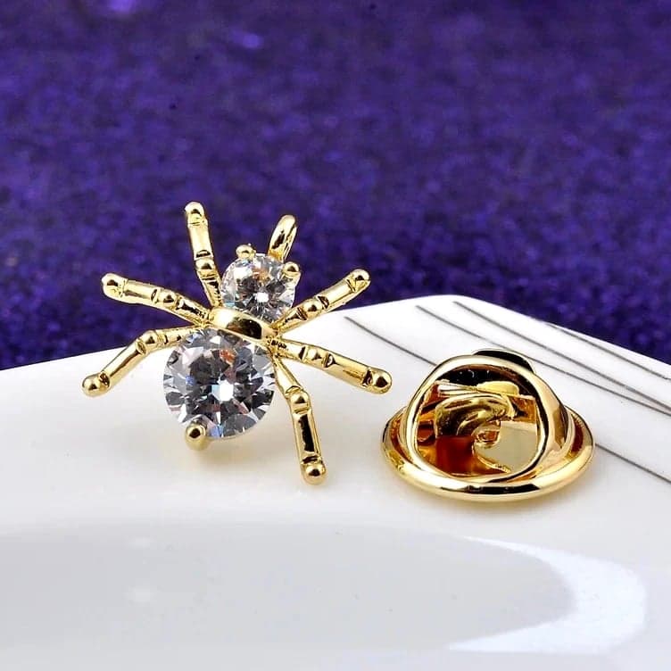 Cute Spider Brooch Fashionable Small Delicate Fashion Clothing Accessories