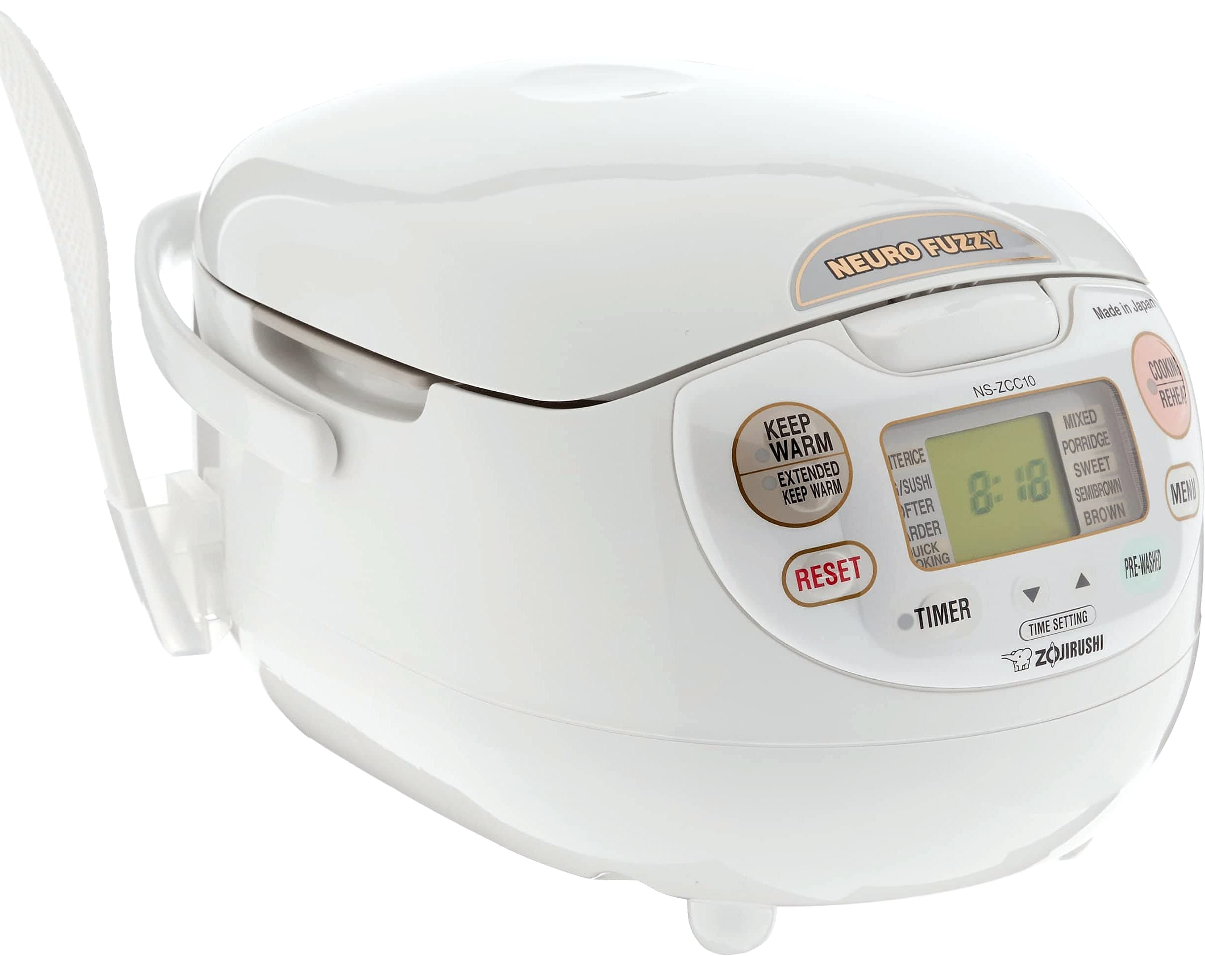 Zojirushi NS-ZCC10 5.5-Cup Neuro Fuzzy Rice Cooker