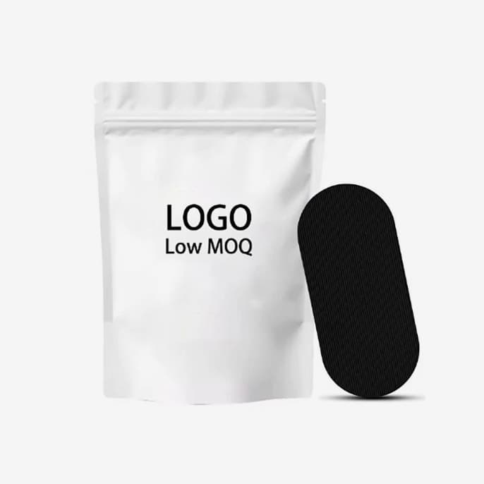 High-Quality Elastic Cotton Black Mouth Tape - 30 Pieces