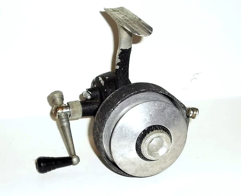 Rare Left Handed Vintage Heddon Spin Pal Manual Line Pick-Up Fishing Reel USA
