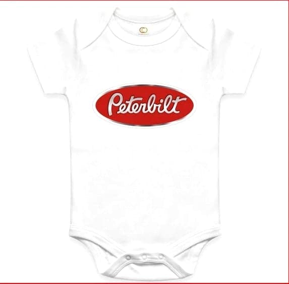 Rare Peterbilt Driver Truck Driver Baby Funny Bodysuit 1 Piece Romper