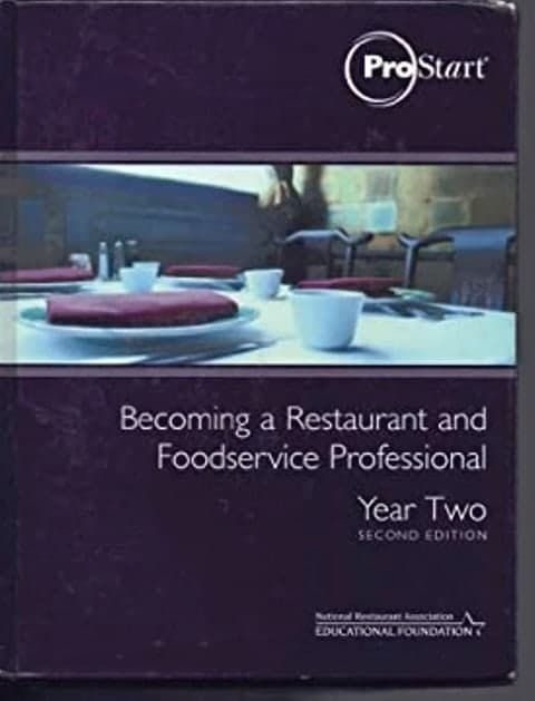 Becoming a Restaurant and Foodservice Professional - Year Two ProSt