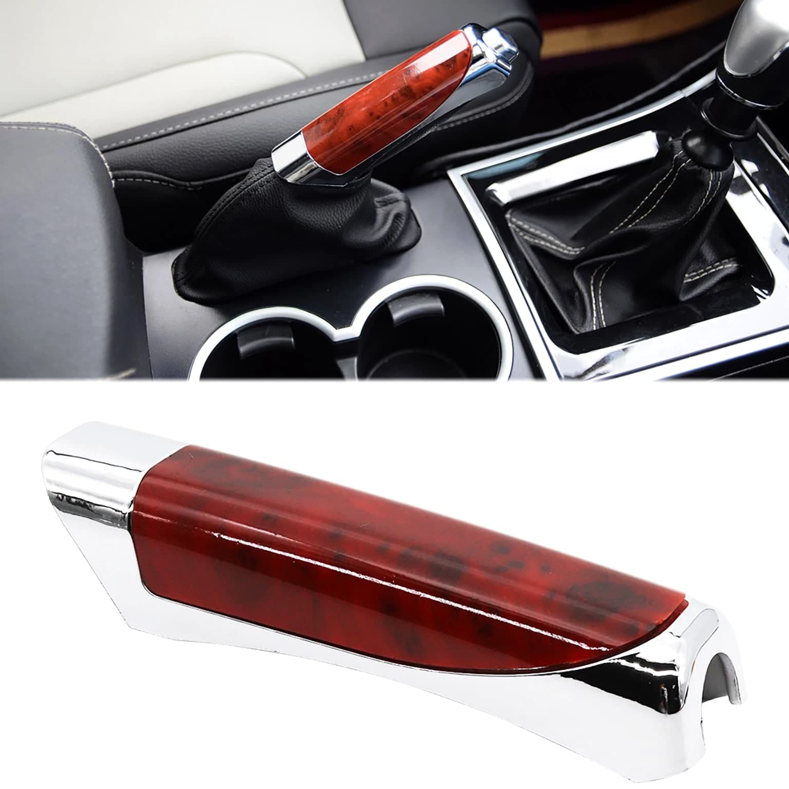 Car Handbrake Protect Decoration Cover Accessories Interior Decor Universal Part