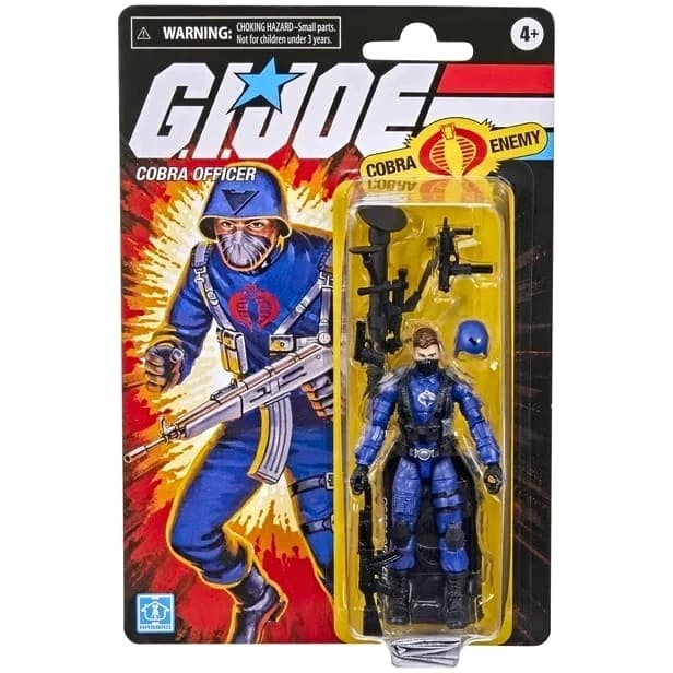 G.I. Joe Retro Collection Cobra Officer Kids Toy Action Figure