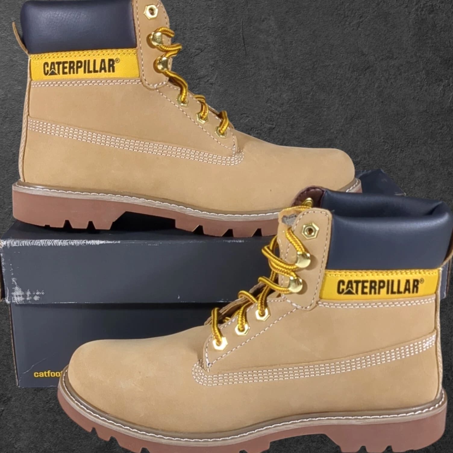 Caterpillar Colorado 2.0 Men's 13 Honey Reset Brown Boot