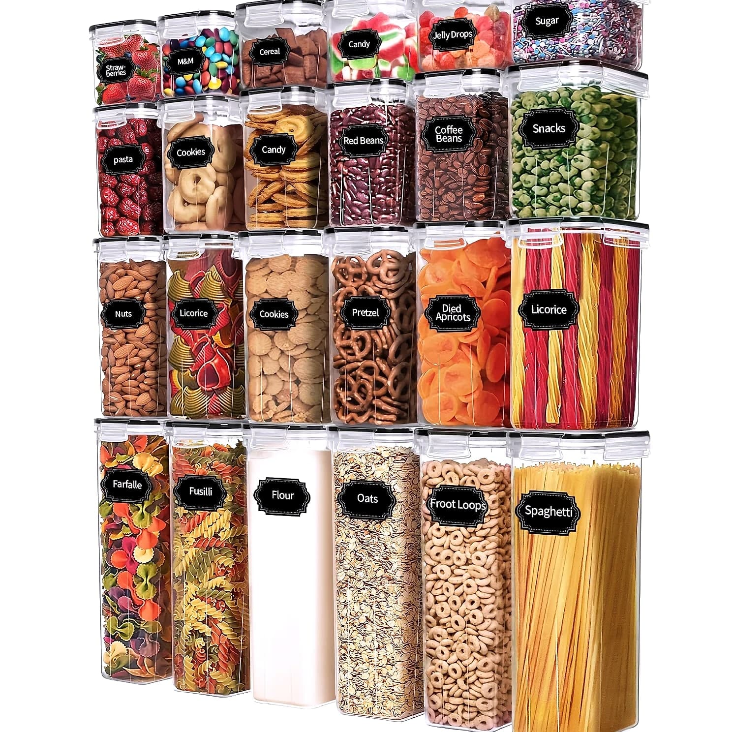ATMDOG 24-Piece Airtight Food Storage Containers Set