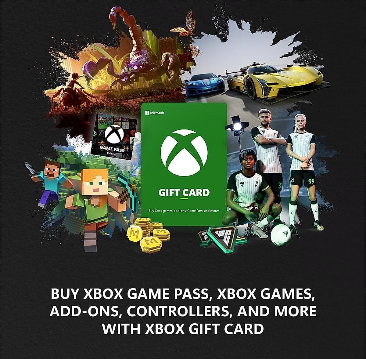 Xbox $10 Gift Card Digital Code for Games and Add-ons