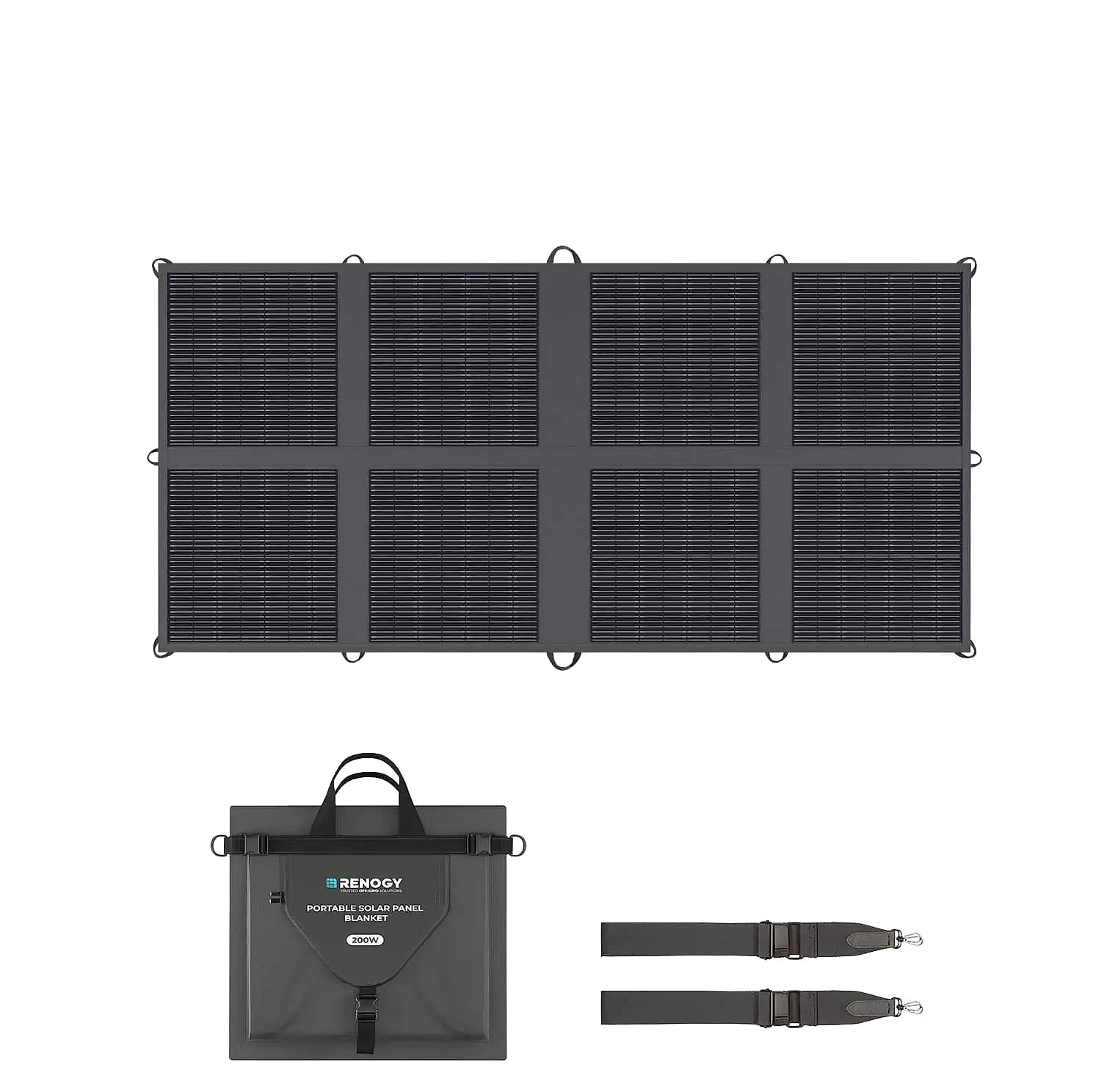 Renogy 200W Portable Solar Panel Blanket Foldable