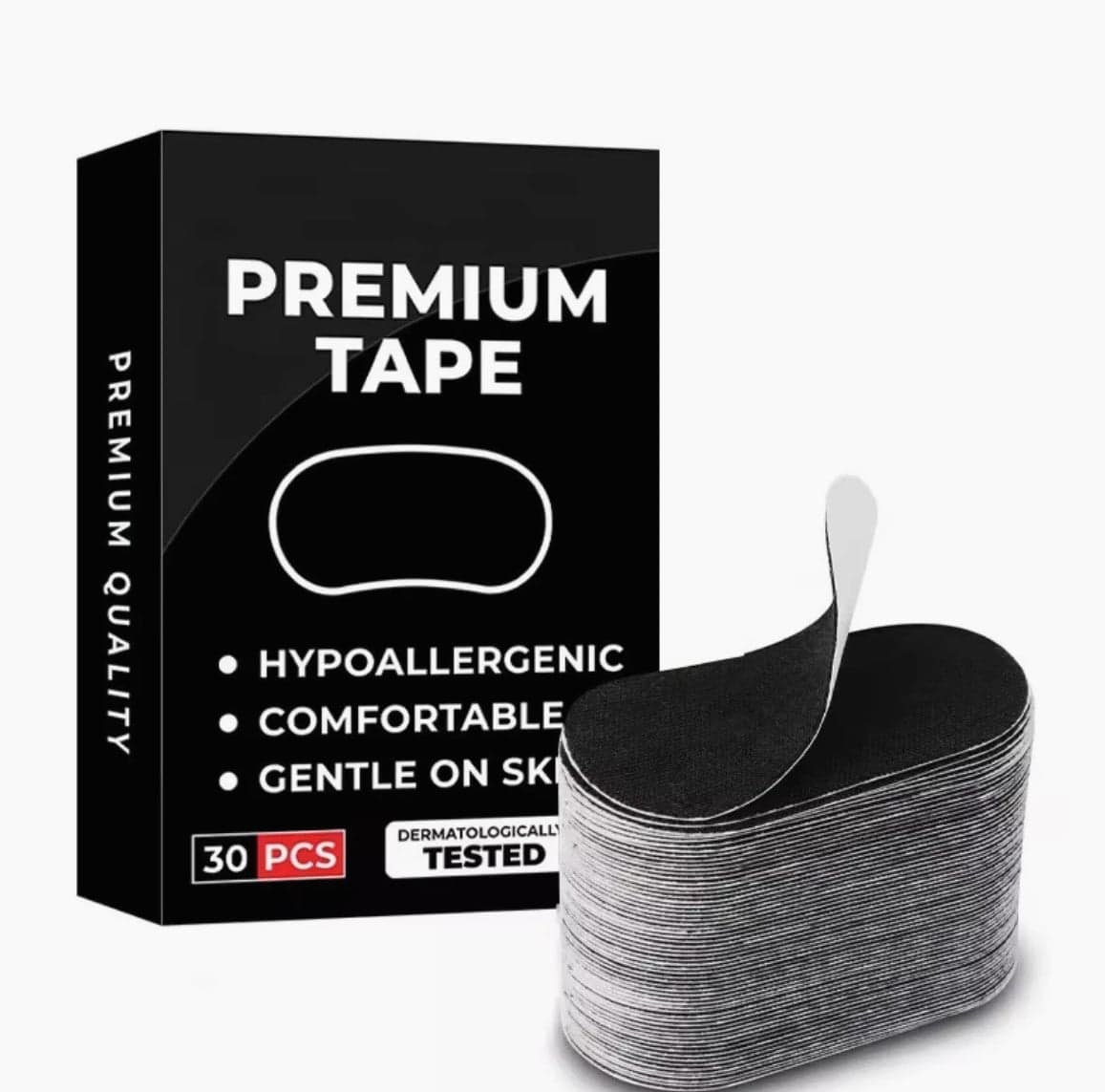 30 Pcs Anti-Snore Mouth Breathing Tape For Better Sleep Nasal Strips