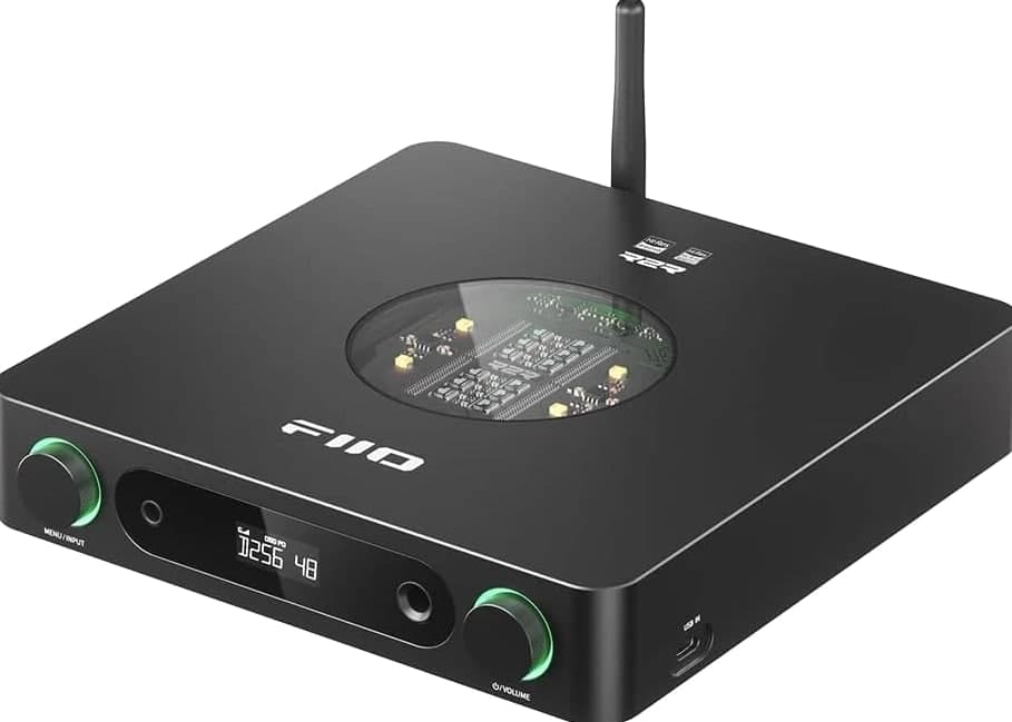 FiiO K13 R2R Desktop DAC & Headphone Amplifier, 24Bit DAC, Bluetooth Streaming
