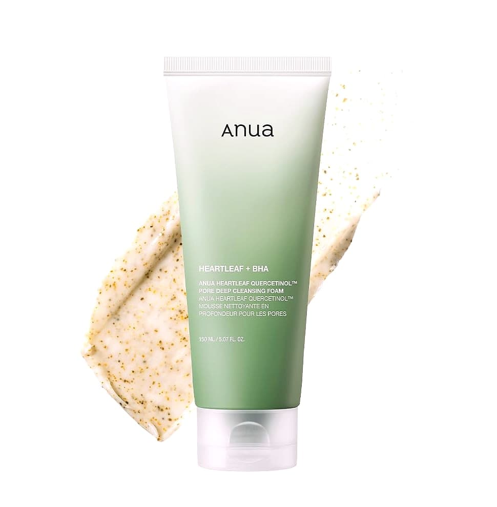 ANUA Heartleaf Quercetinol Pore Deep Cleansing Foam