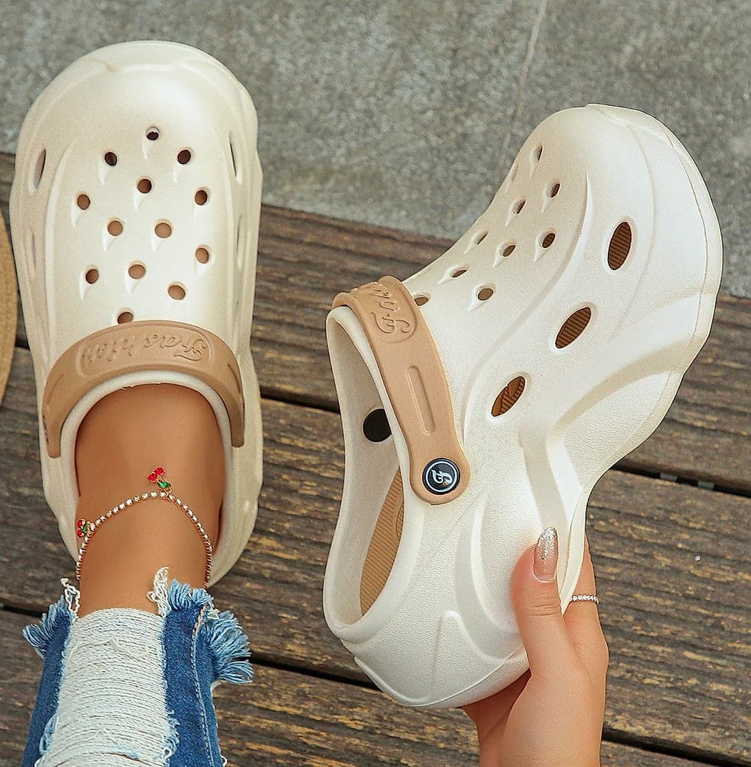 Women's Chunky Platform Sandals with Thick EVA Sole