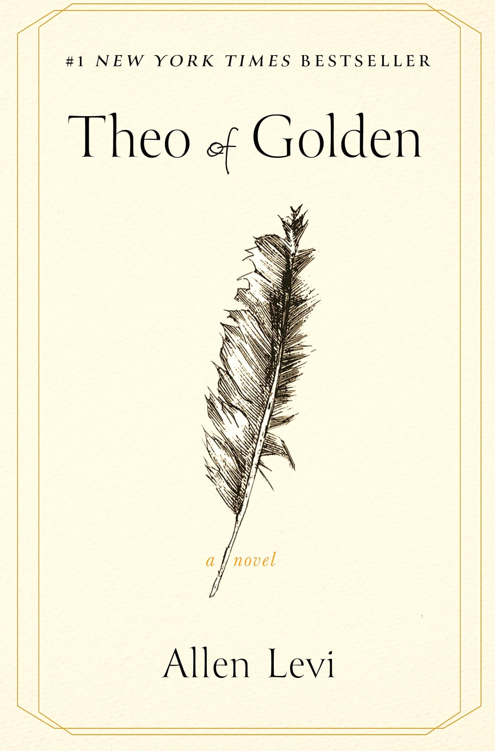 Theo of Golden by Allen Levi, Contemporary Fiction Novel