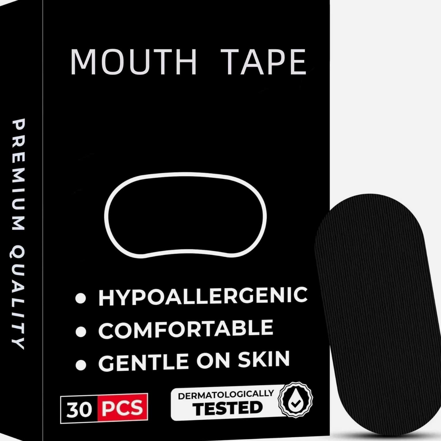 30 Pcs Strip Mouth Tape Advanced Gentle for Better Nose Improved Breathing Effect