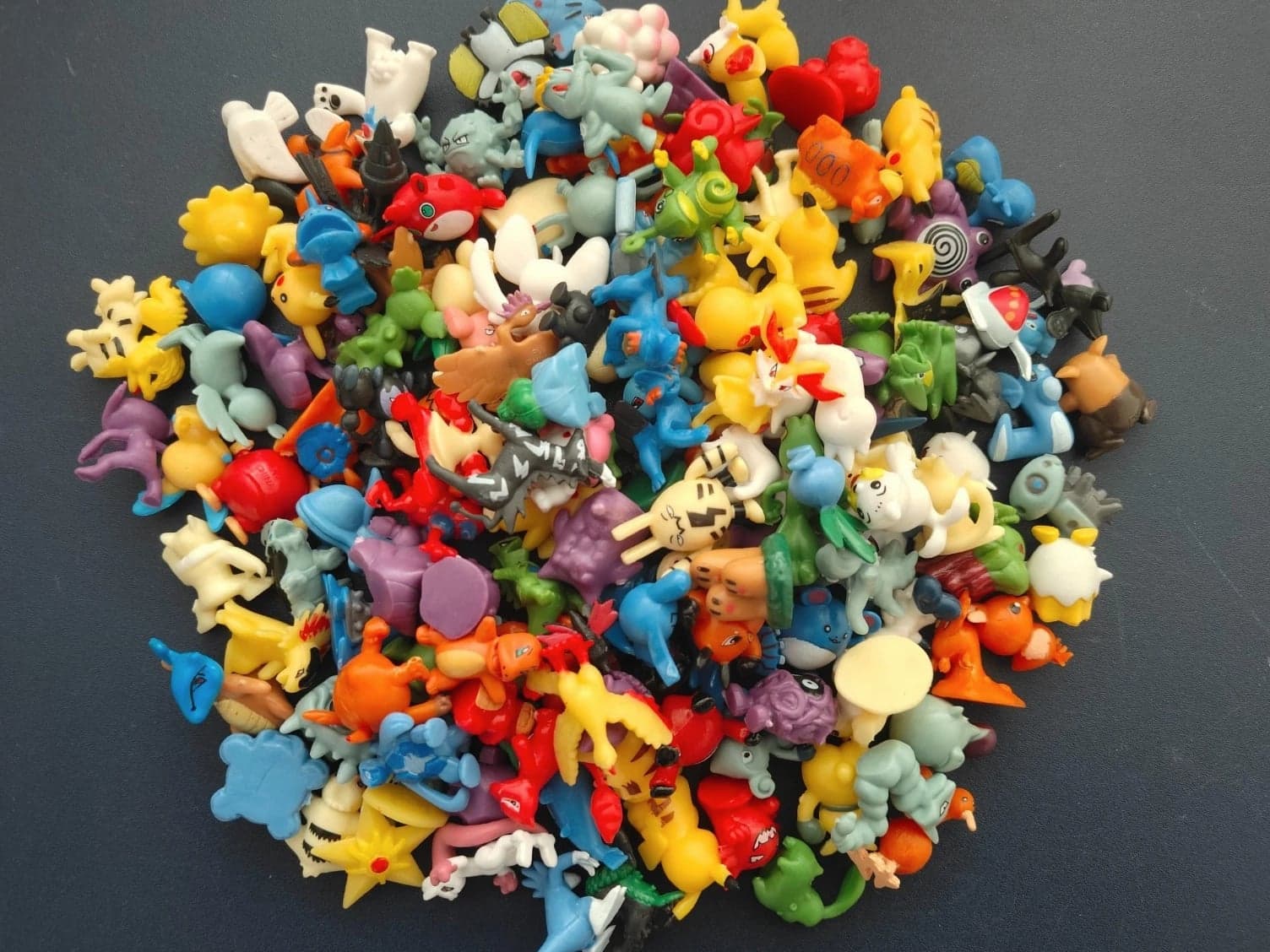 144 Pokemon Mini Figure Toys Pikachu Collectible Action Figures