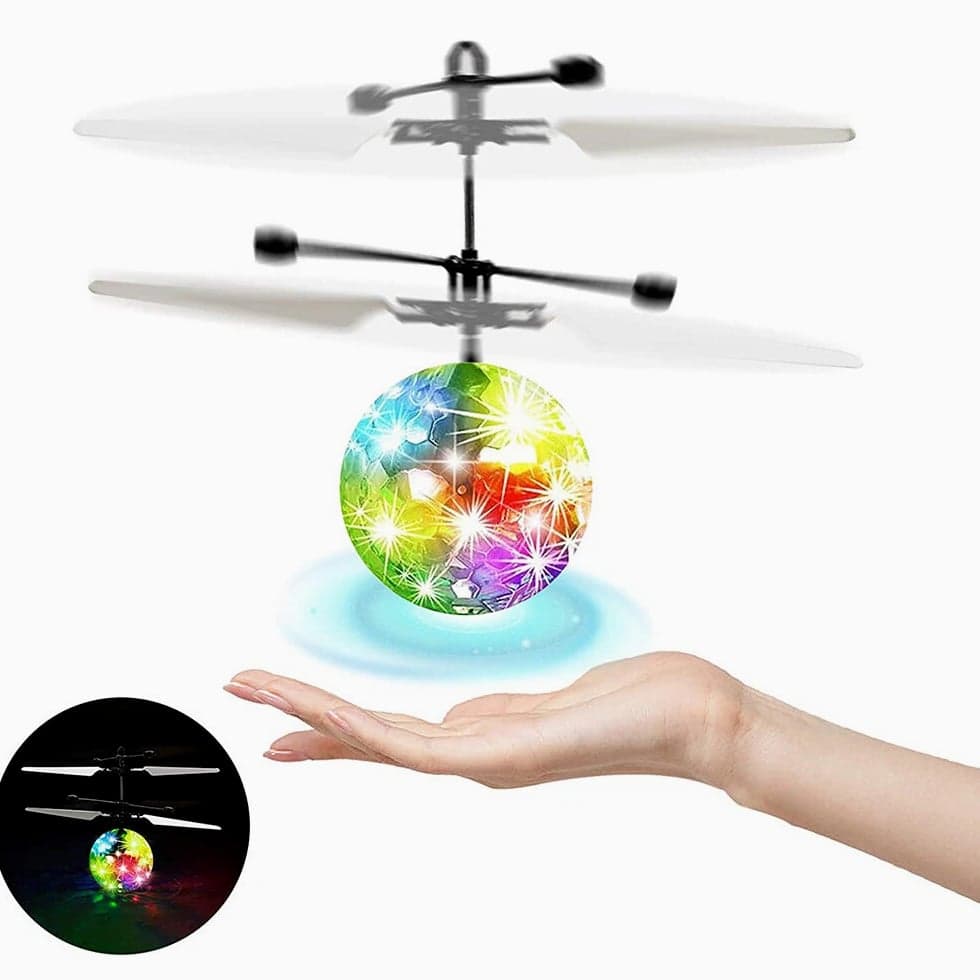 Flying Ball LED Toy for Boys 3 4 5 6 7 8 9 10 11 Year Old Kids Birthday Gifts
