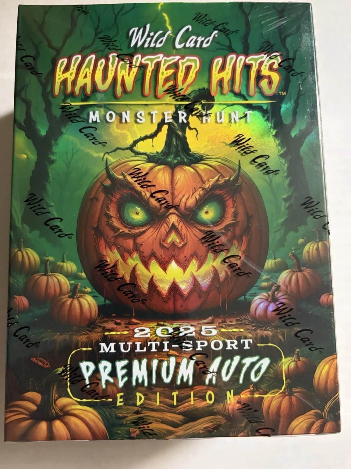 2025 WILD CARD HAUNTED HITS MONSTER HUNT MULTI SPORT HOBBY BOX - Factory Sealed