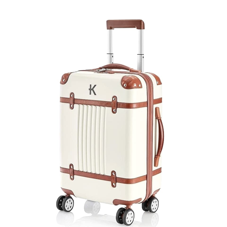 Mark & Graham Terminal 1 Expandable Carry-On Spinner Suitcase - Brand New