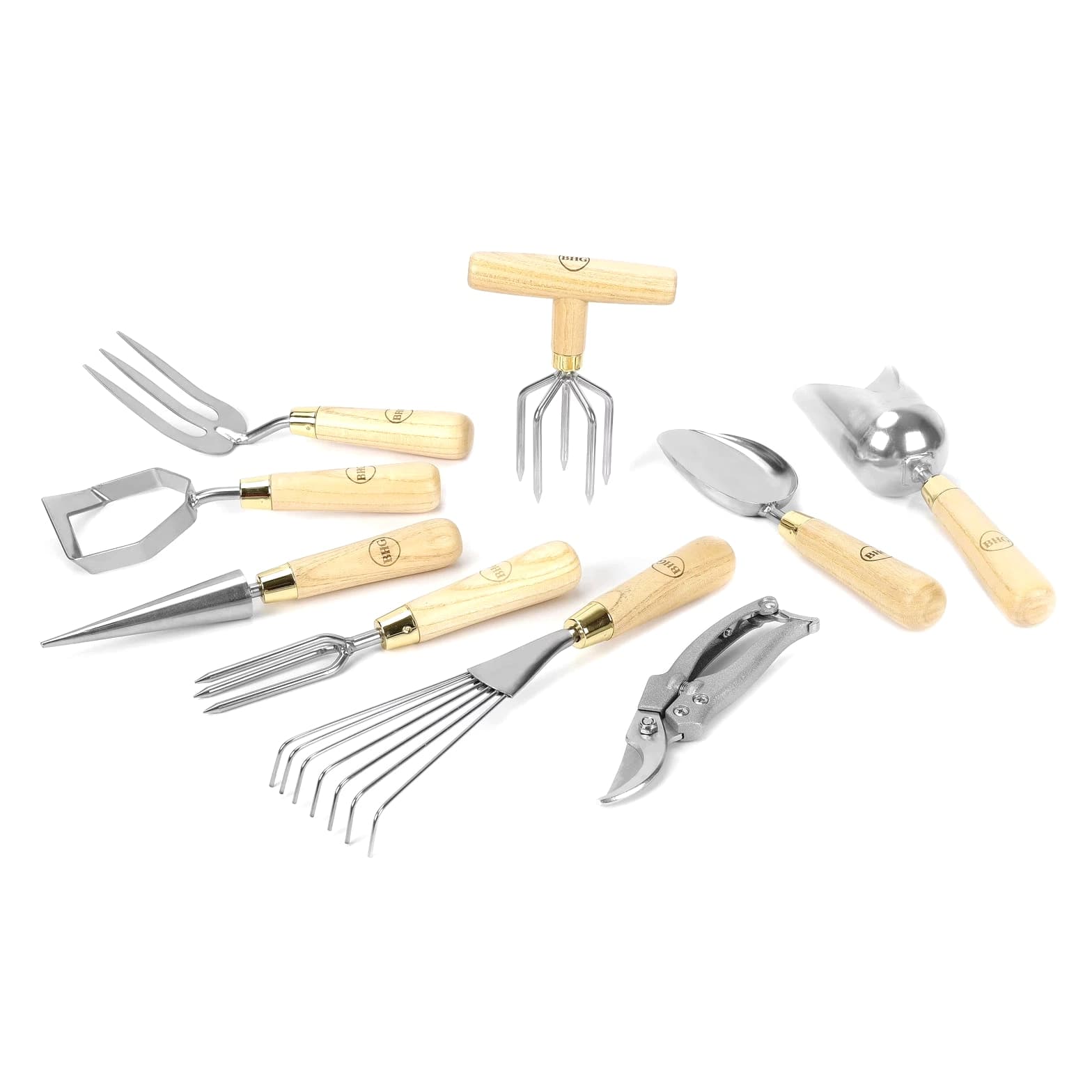 Better Homes & Gardens 9-Piece Stainless Steel Garden Tool Set
