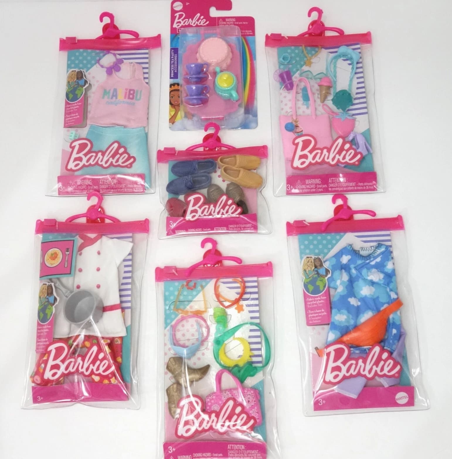 You Choose Barbie Ken Fashion Pack Clothing Accessories Key Chain Pencil