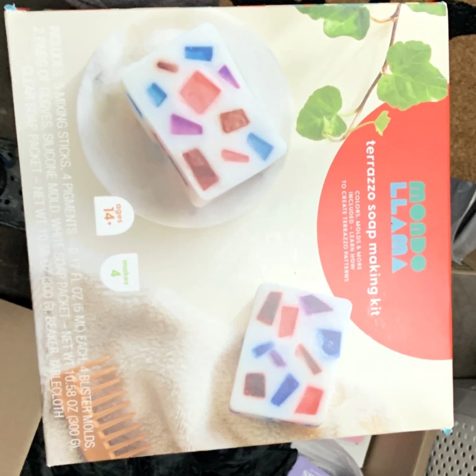 Mondo Llama Terrazzo Soap Making Kit - Melt & Pour Glycerin Base