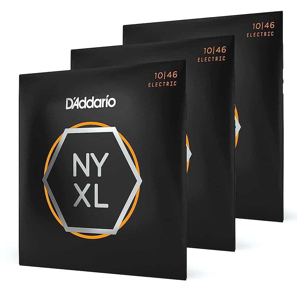 D'Addario NYXL1046-3P Electric Guitar Strings 10-46 3-Pack