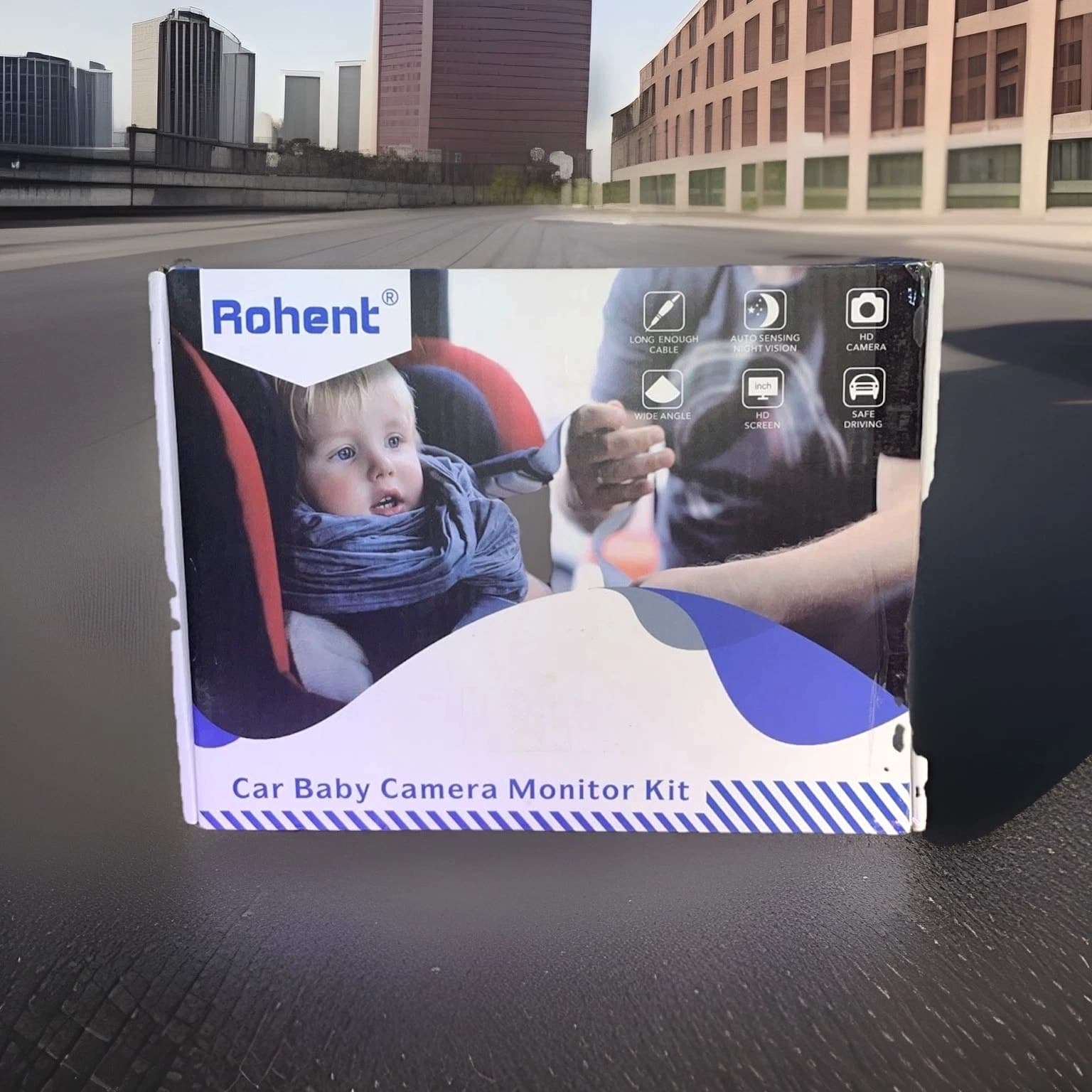 Rohent Car Baby Camera Monitor Kit – Safety Kit HD Camera Model No. 6 NEW IN BOX