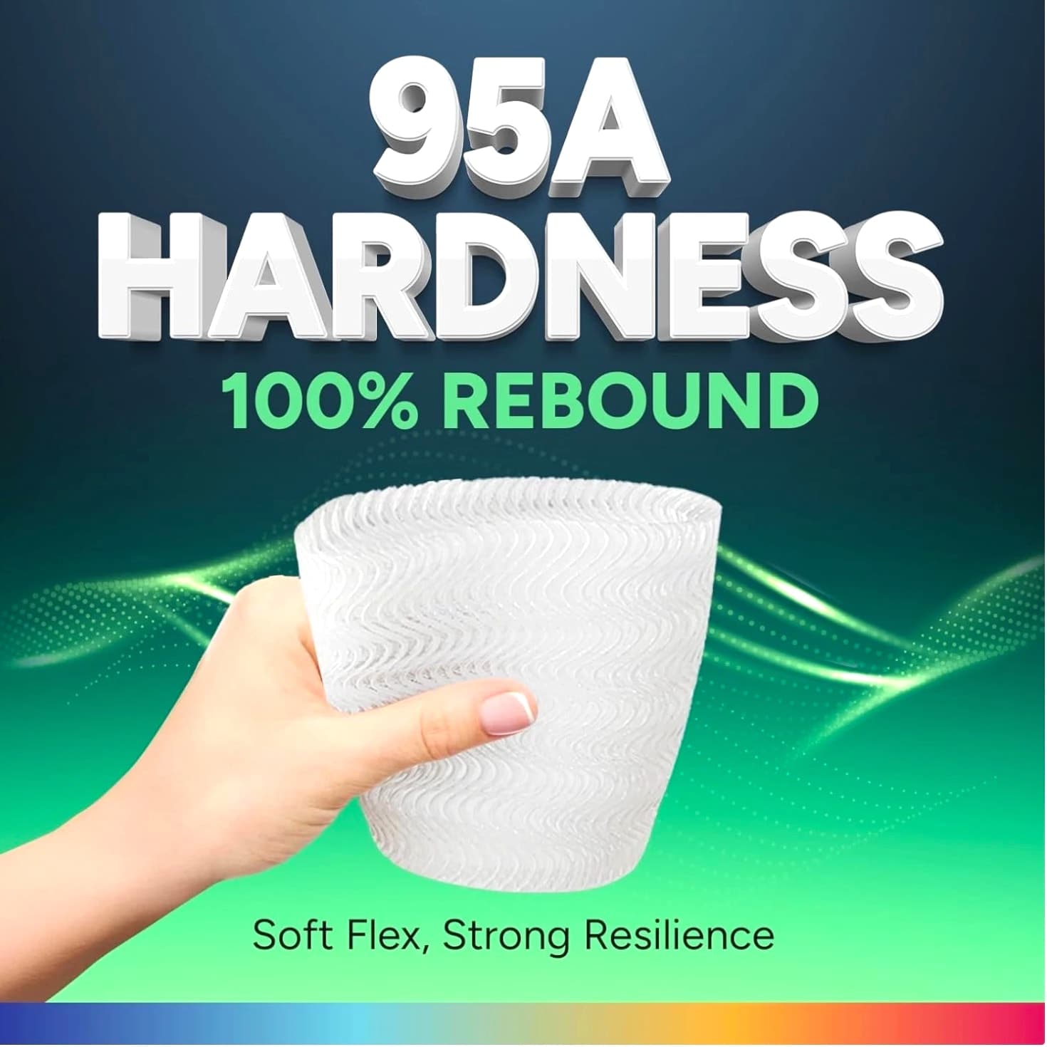Premium TPU 1.75mm Flexible Filament, 1kg Spool
