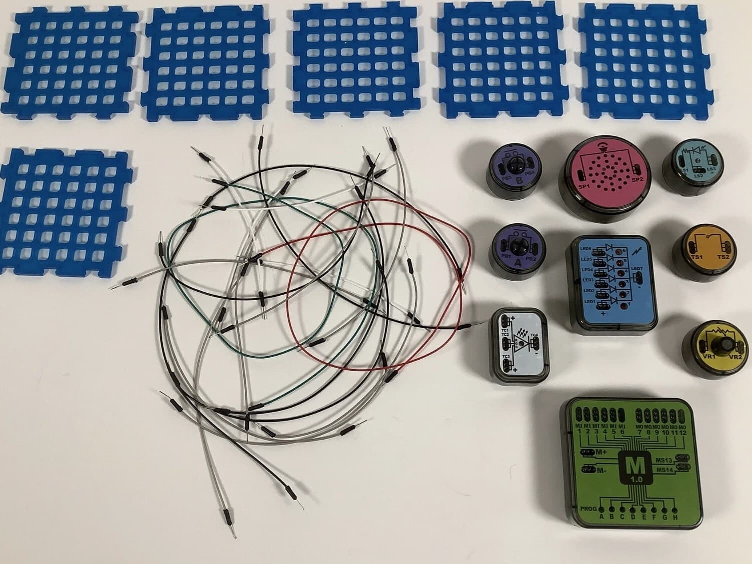SMARTLAB Smart Circuits Games Gadgets Electronics - Replacement Parts Lot