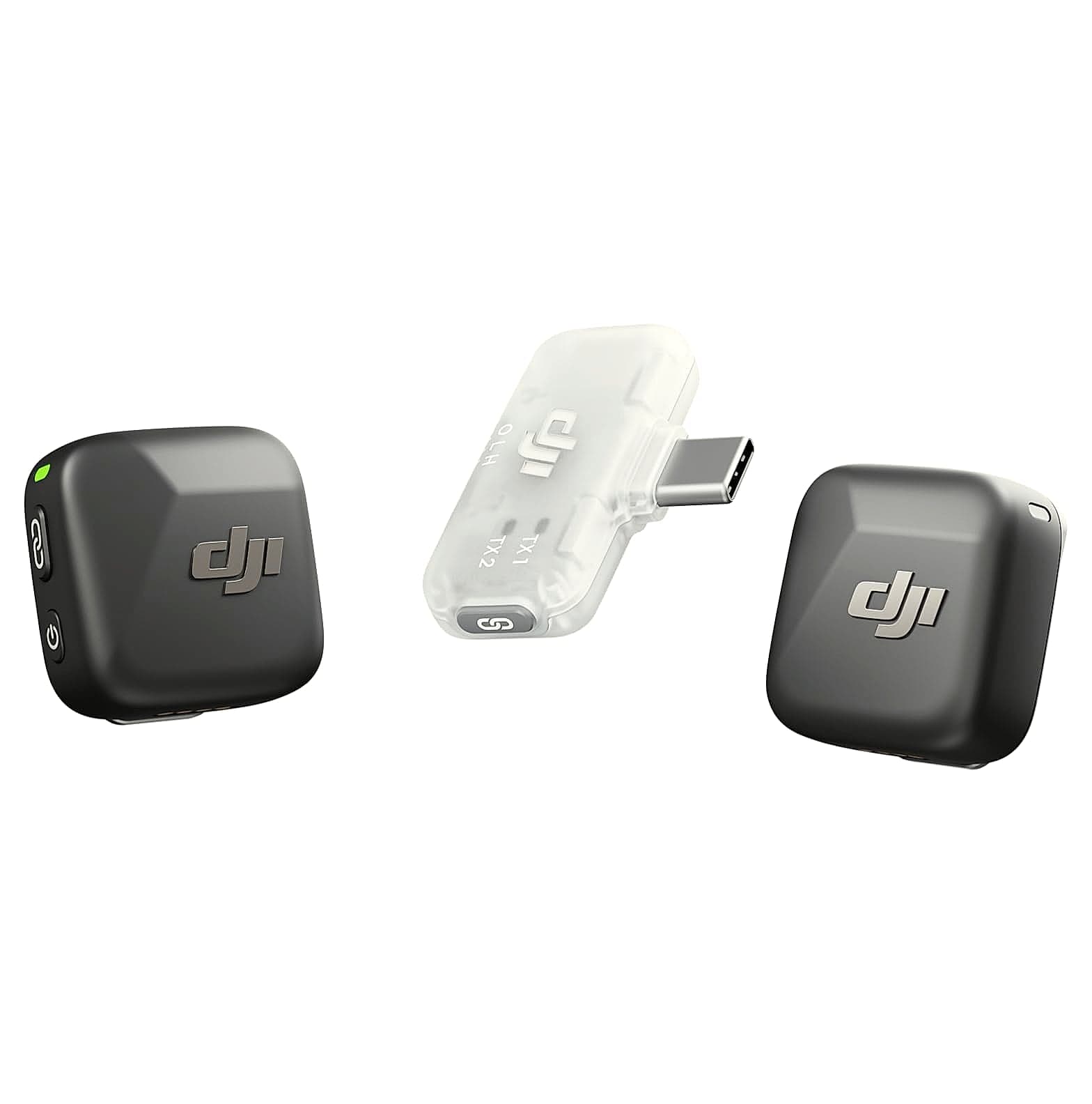 DJI Mic Mini wireless lavalier microphone system for iPhone and Android