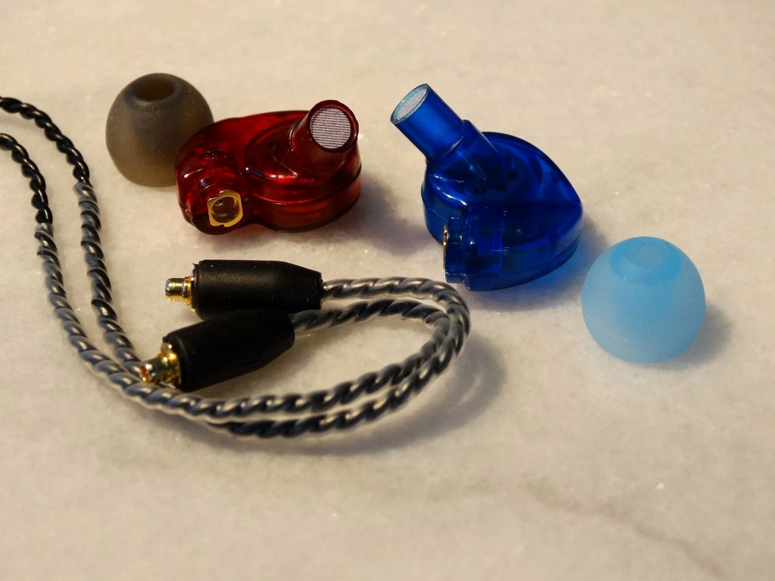 DIY Upgrade Clear Sound Extra Bass HiFi In-Ear IEM Headphones for Monitor