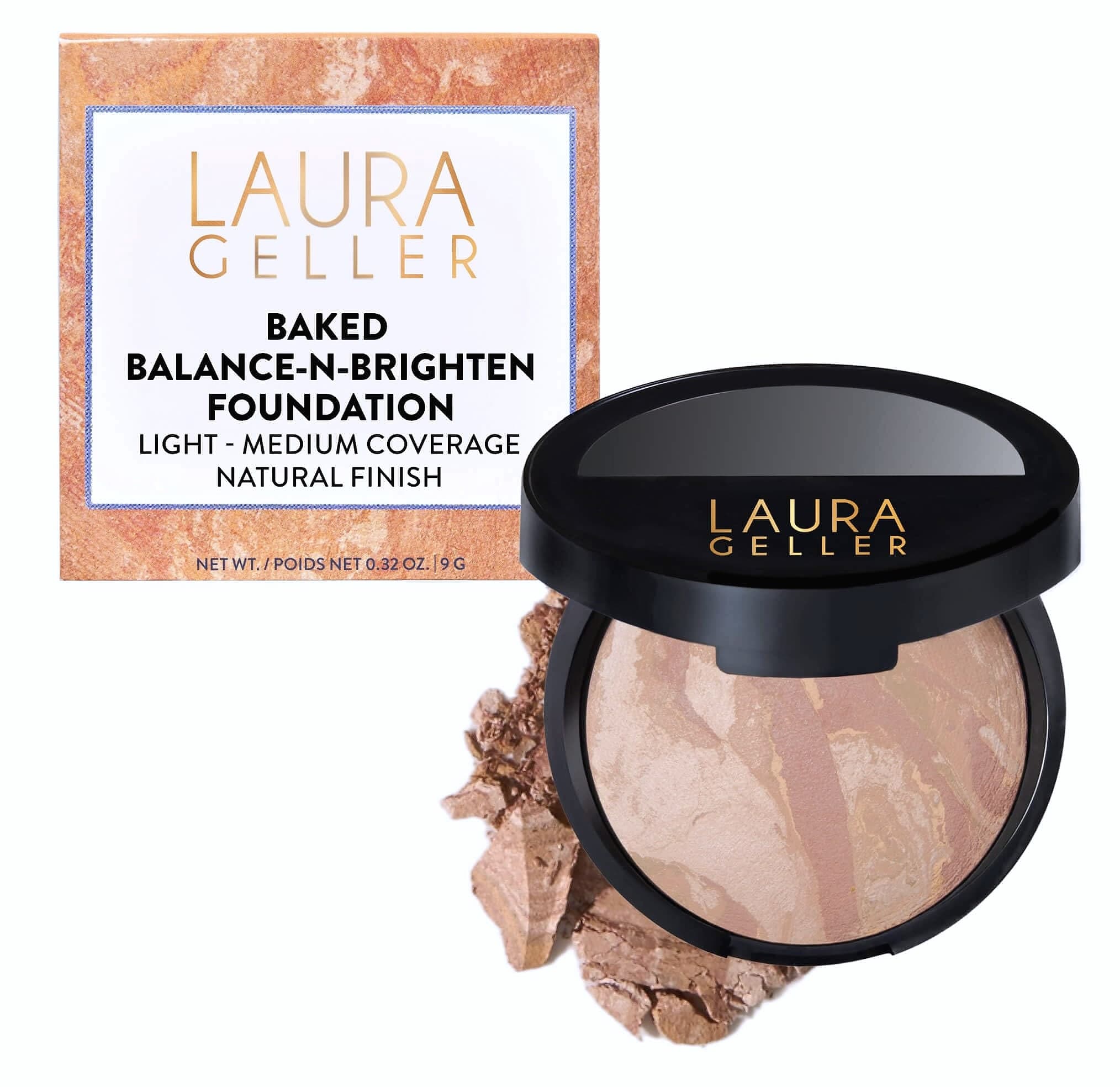Laura Geller New York Baked Balance-n-Brighten Powder Foundation Light