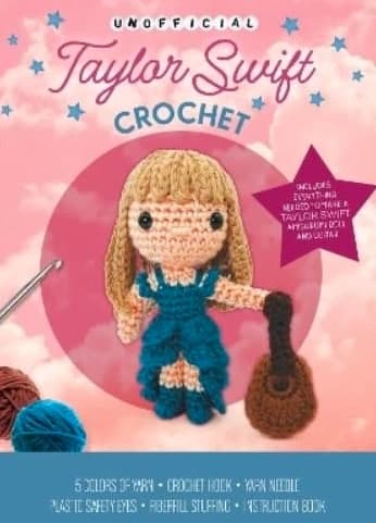 Kati Gálusz Unofficial Taylor Swift Book and Crochet Kit (Mixed Media Product) (US IMPORT)